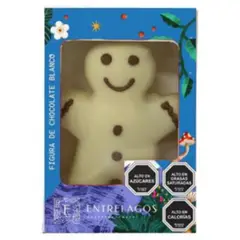 ENTRELAGOS - Mono Jengibre Chocolate Blanco 100GR