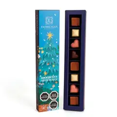 ENTRELAGOS - Caja Navidad 8 Bombones 79G