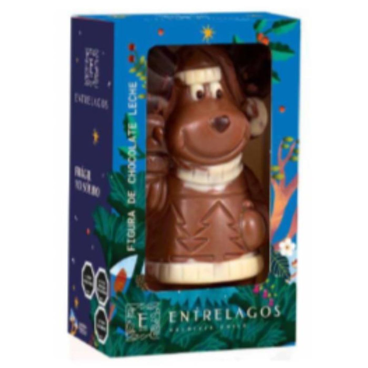 ENTRELAGOS - Reno De Chocolate 90G Entrelagos