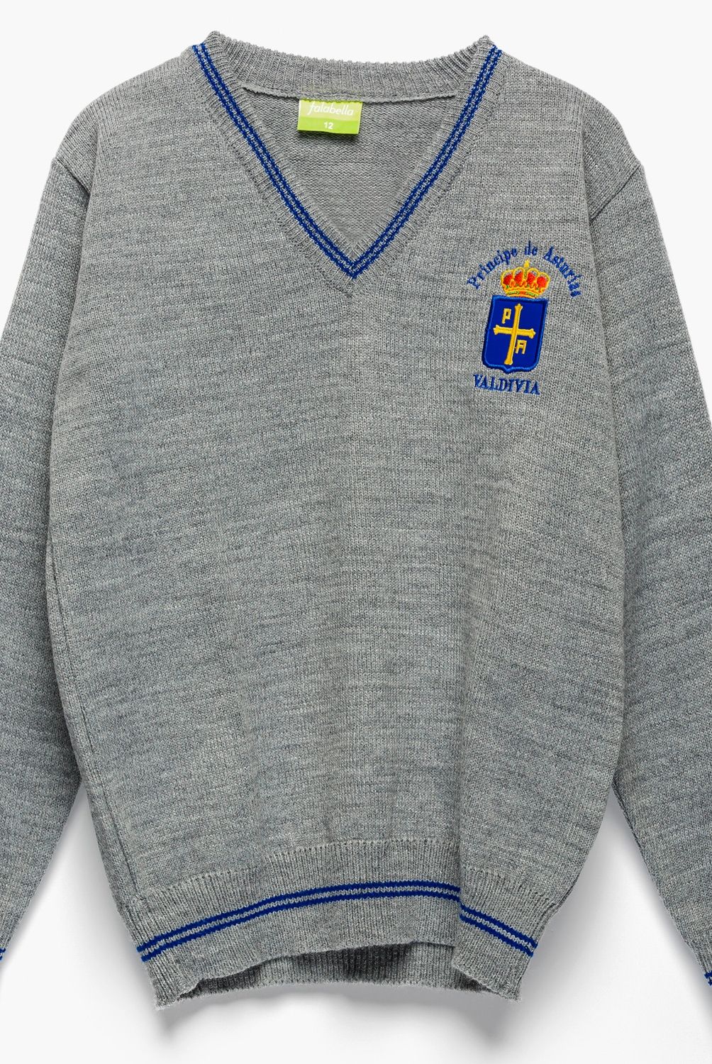 GENERICO - Sweater Escolar Unisex Colegio Principe de Asturias Valdivia