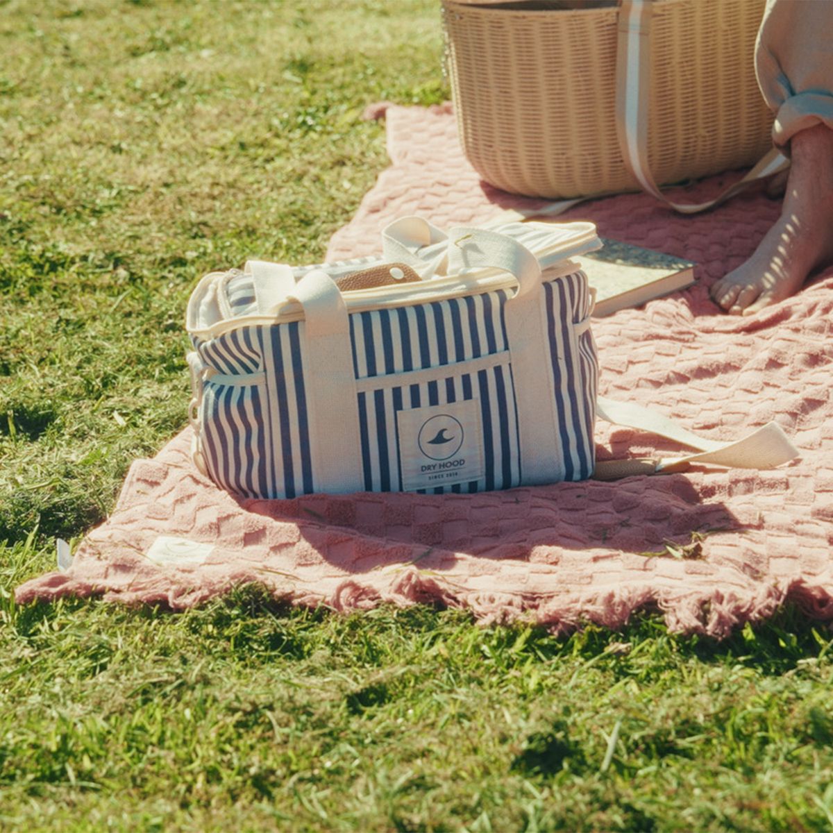 DRYHOOD - Cooler Lonchera Daily Azul Lineas Dryhood