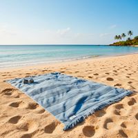 Toalla De Playa Menorca Azul