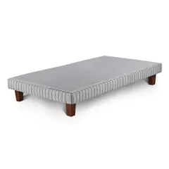 CANNON - Set Base de Cama Europea Escandinava 1 Plaza 200cm