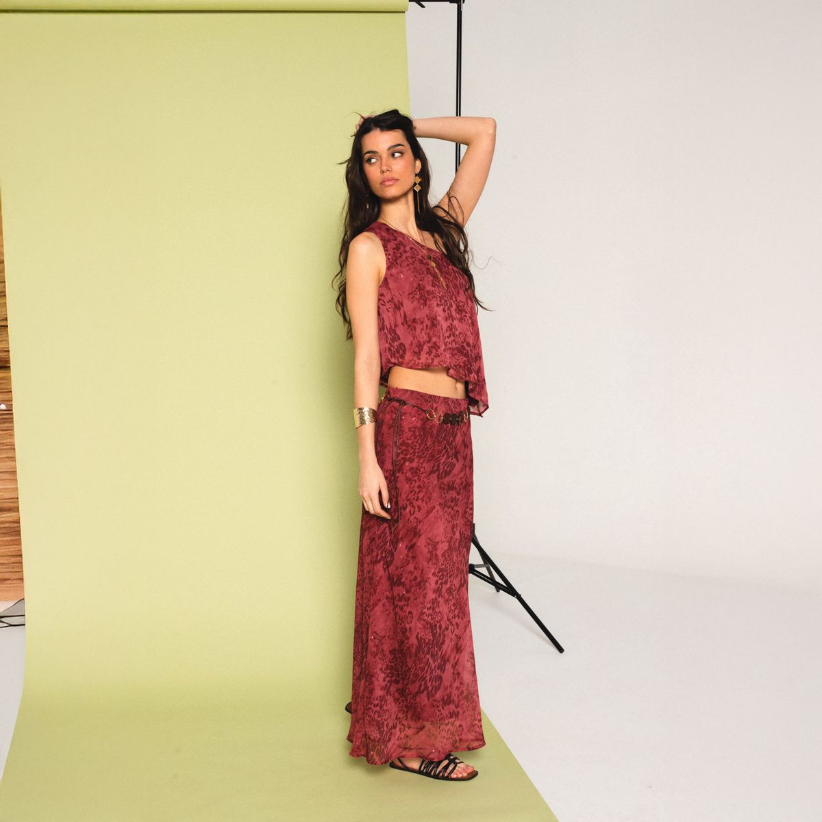 THE ARE - Falda Sunlistroll Mujer The Are