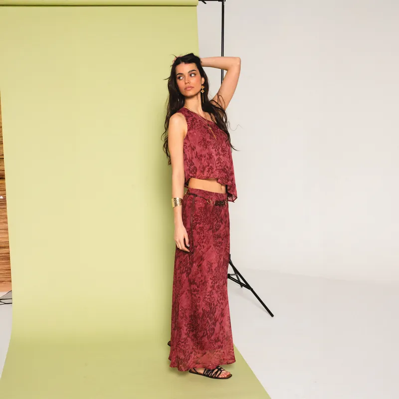 THE ARE - Falda Sunlistroll Mujer The Are