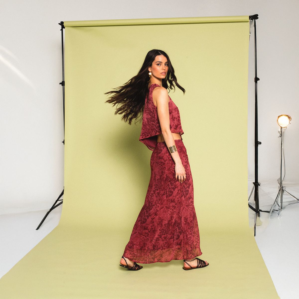 THE ARE - Falda Sunlistroll Mujer The Are