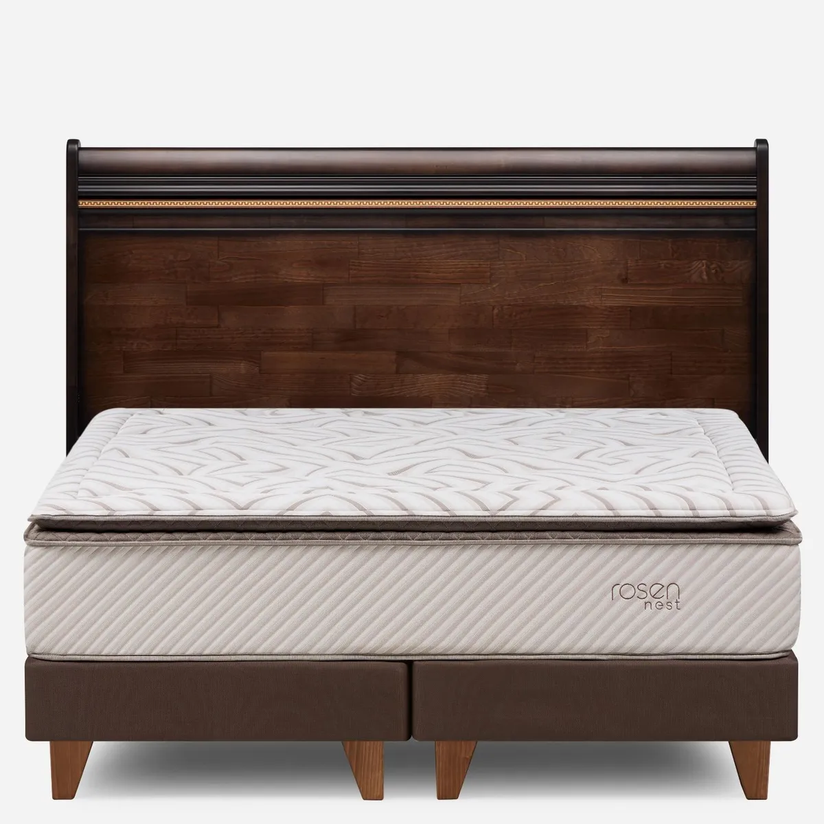 ROSEN - Cama Europea Nest 2 Plazas Base Dividida R Opera II Rosen