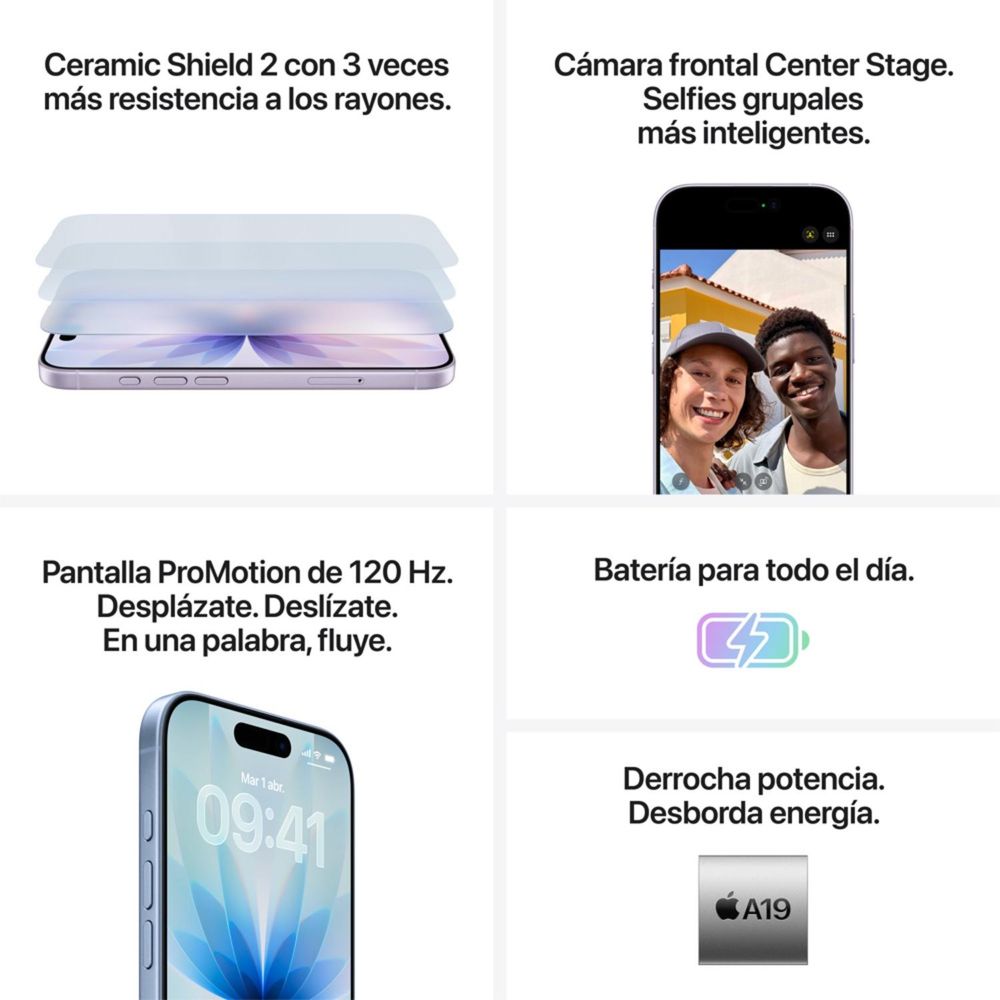 Apple iPhone 17 256GB Blanco, foto 6