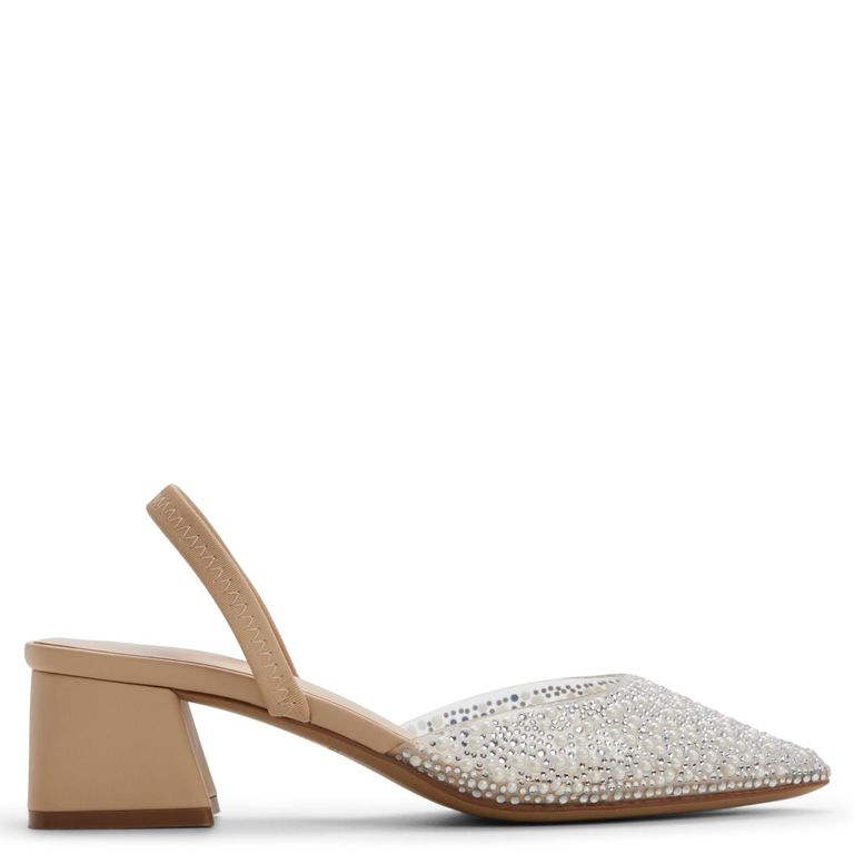 Zapato Formal Mujer Beige