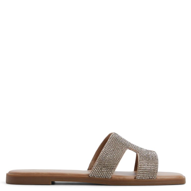 Sandalia Mujer Plateado