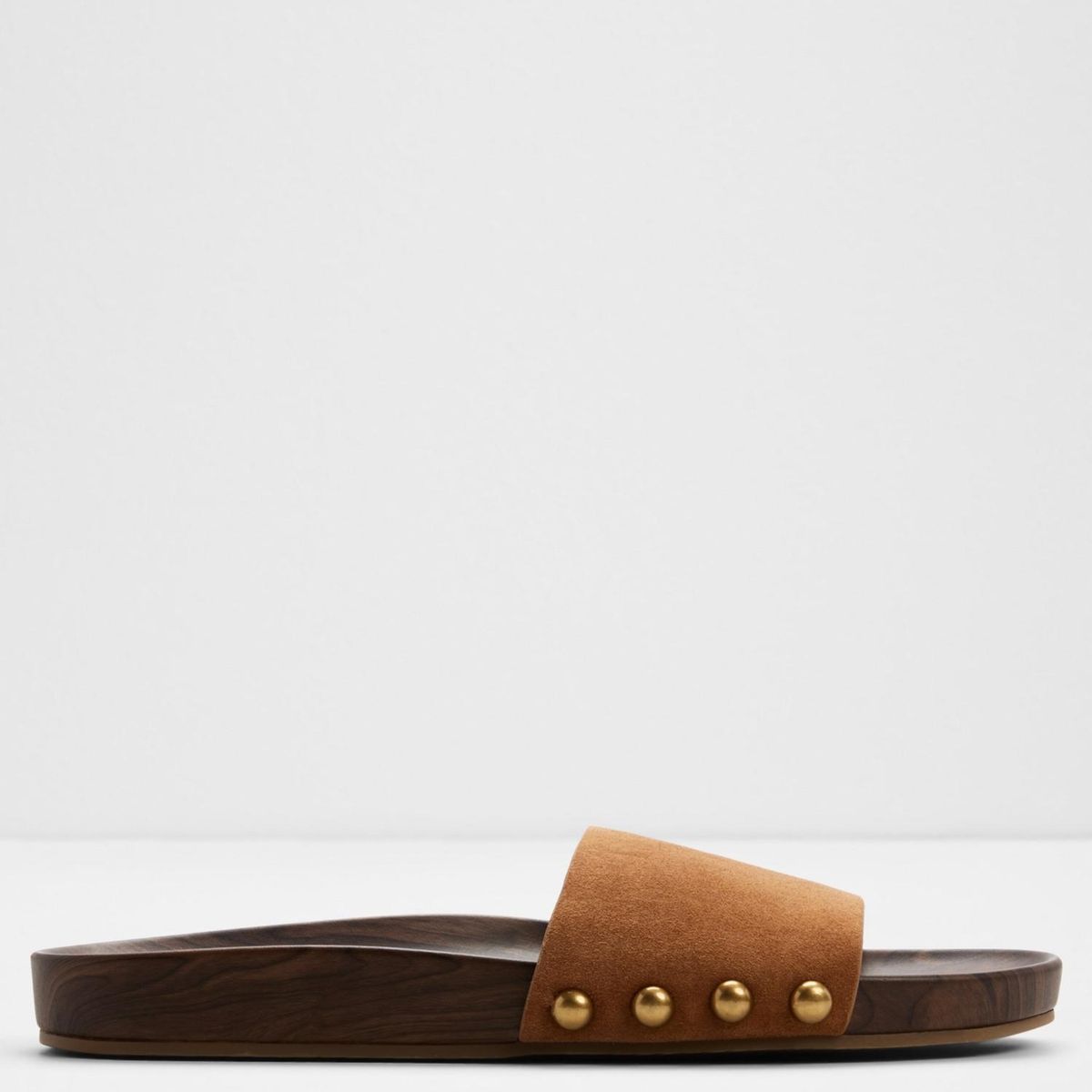 ALDO - Rooted Sandalia Mujer Cuero Café Aldo