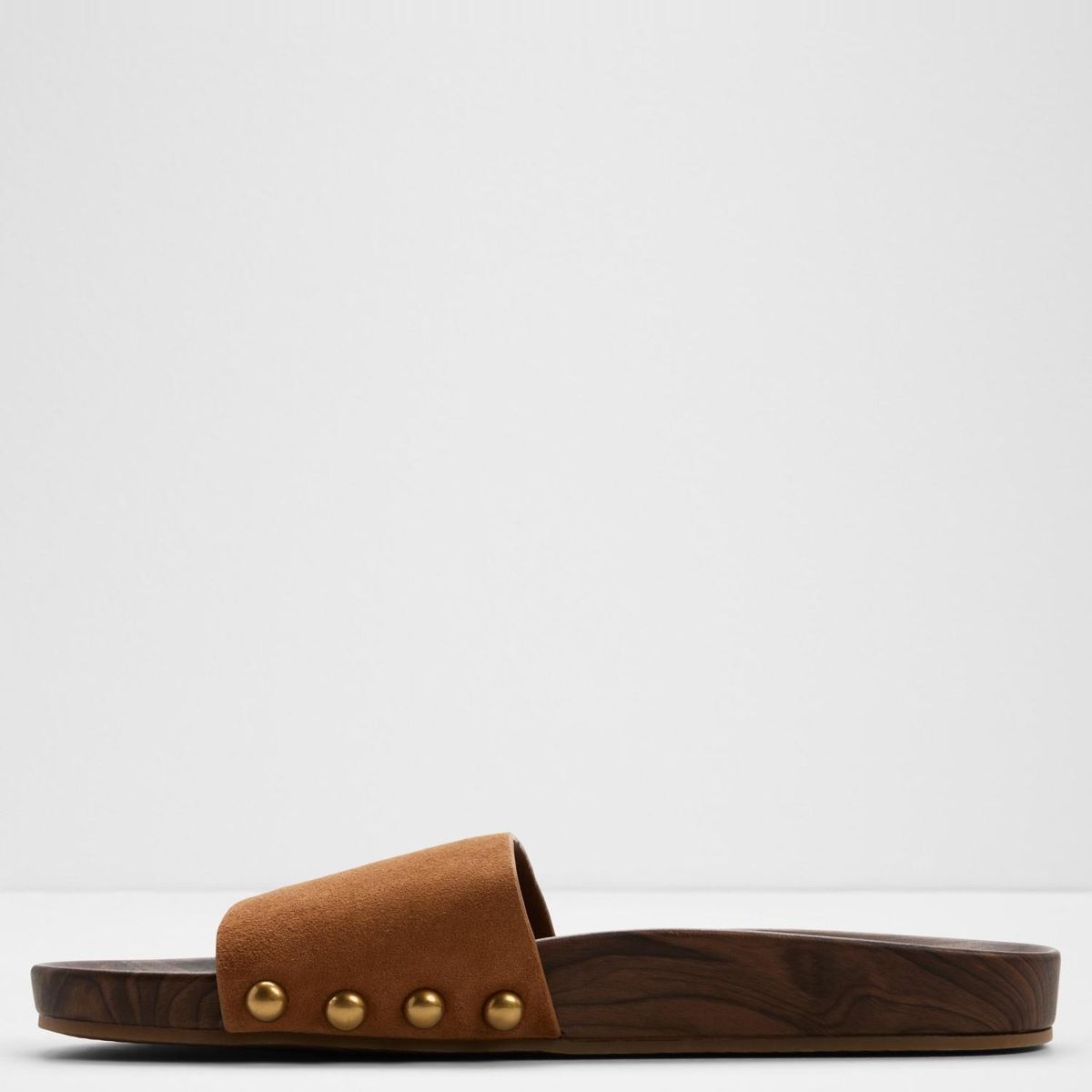 ALDO - Rooted Sandalia Mujer Cuero Café Aldo