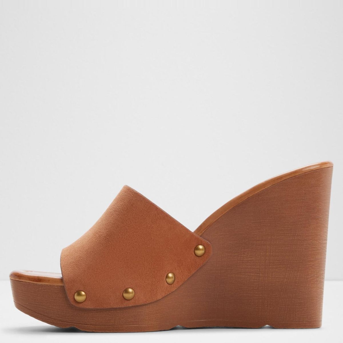ALDO - Grounded Sandalia Mujer Cuero Café Aldo