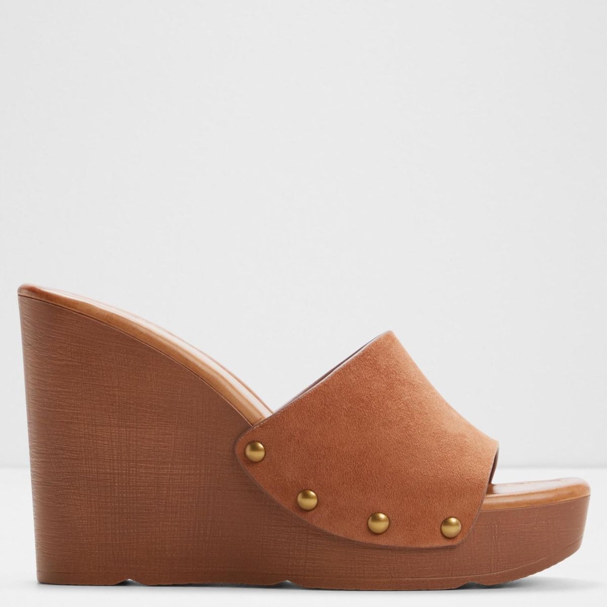 ALDO - Grounded Sandalia Mujer Cuero Café Aldo