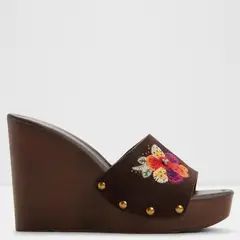 ALDO - Grounded Sandalia Mujer Cuero Café