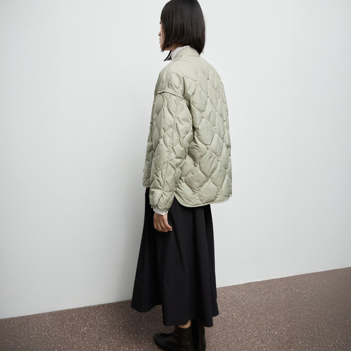MANGO - Parka Acolchado Oversize Mujer Mango
