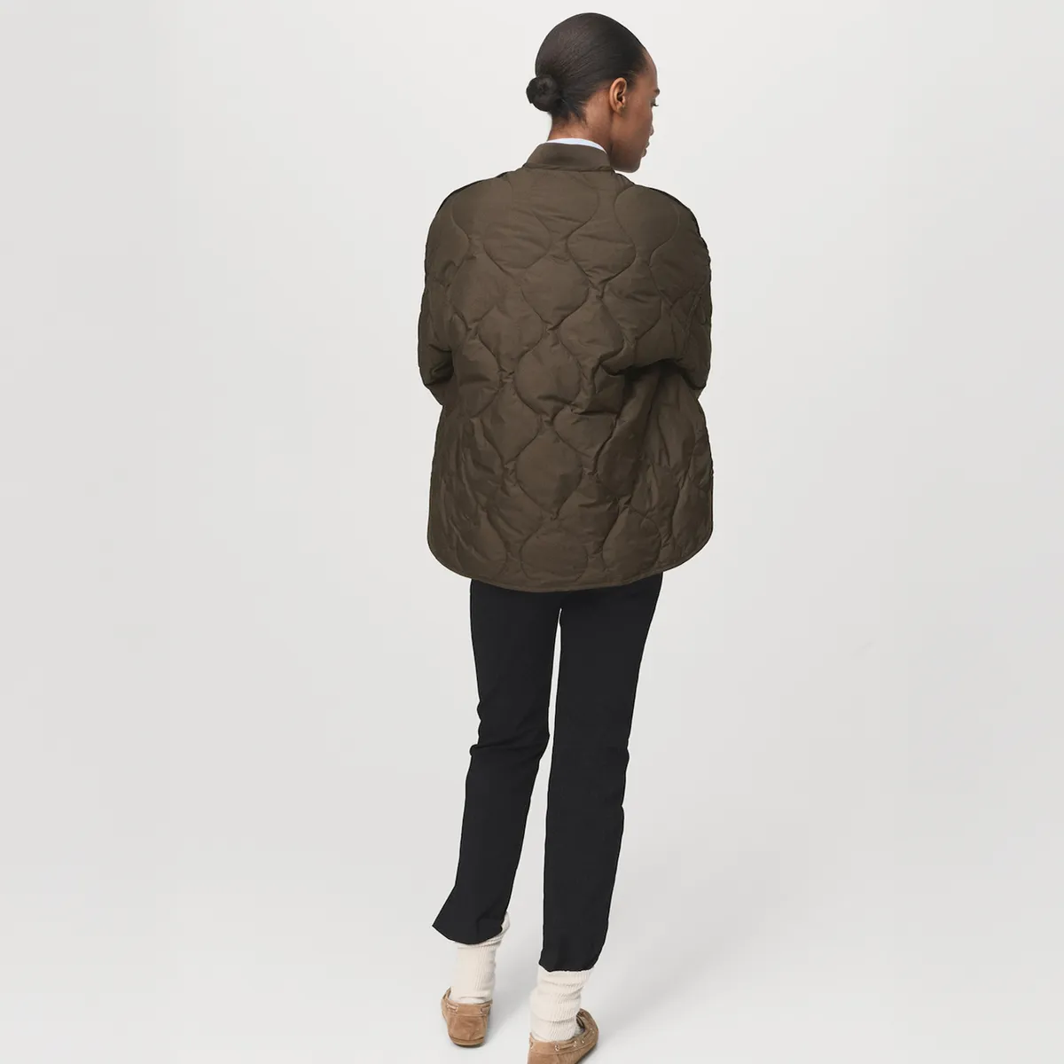 MANGO - Parka Acolchado Oversize Mujer Mango