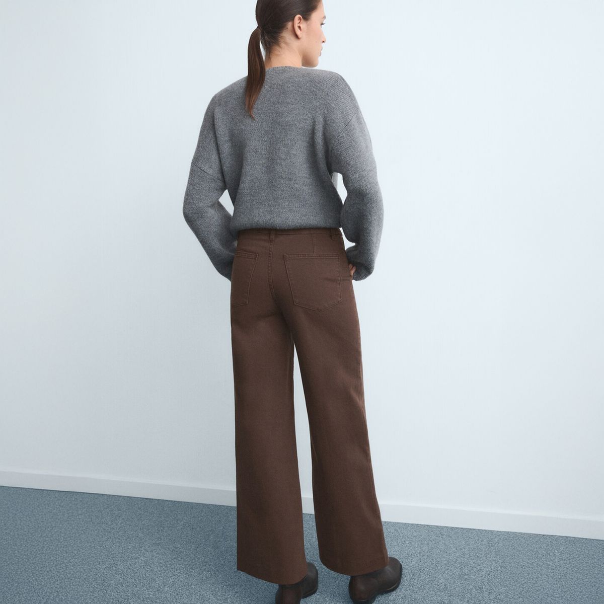 MANGO - Jeans Wide Leg Mujer Mango