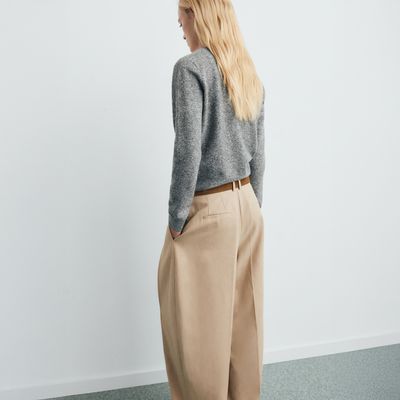 Imagen 2 del producto Chaleco Cuello Pico Mezcla Lana Mujer