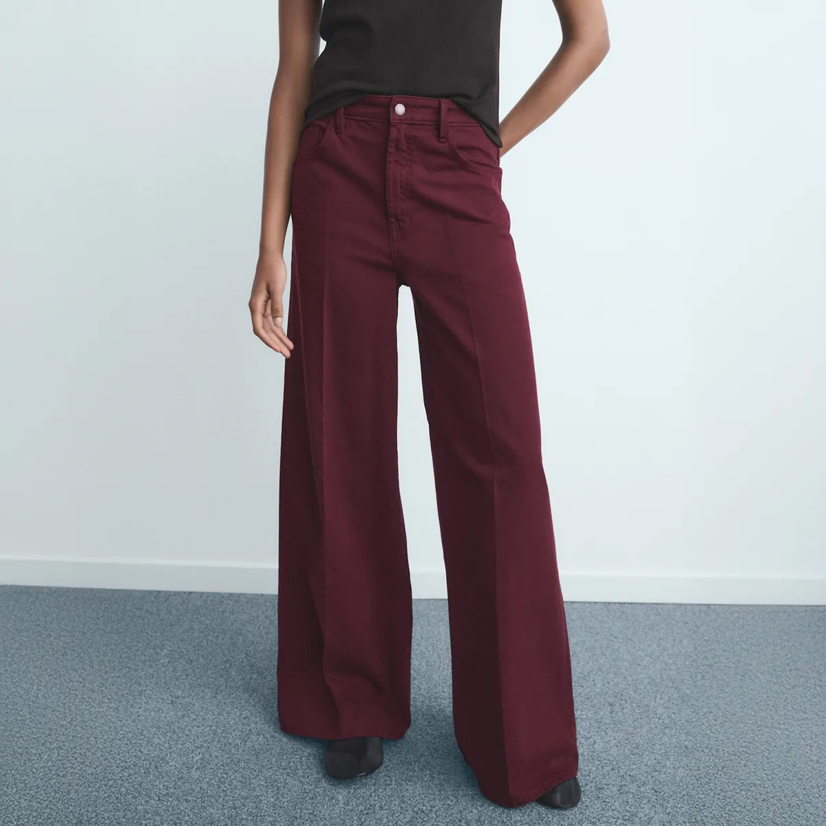 MANGO - Jeans Wide Leg Mujer Mango