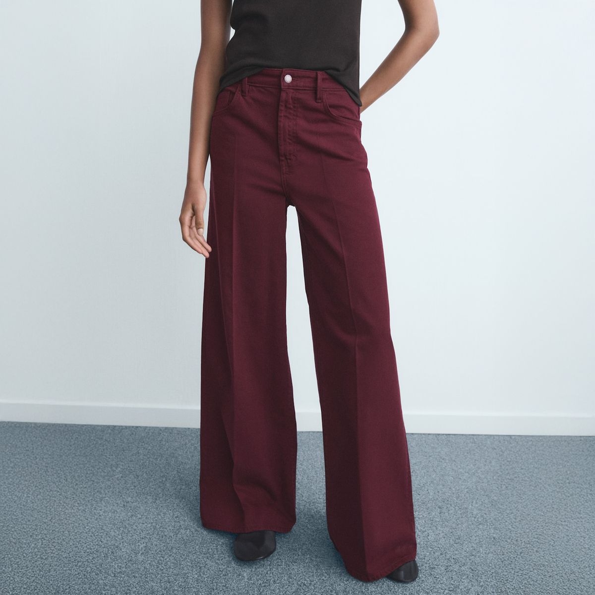 MANGO - Jeans Wide Leg Mujer Mango