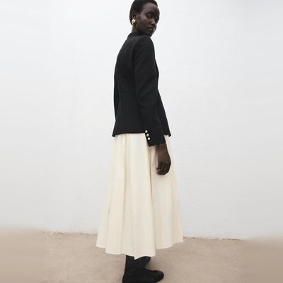 Imagen 2 del producto Chaqueta Cuello Tira Botones Joya Mujer