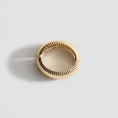 MANGO - Pulsera Rígida Relieve Mujer