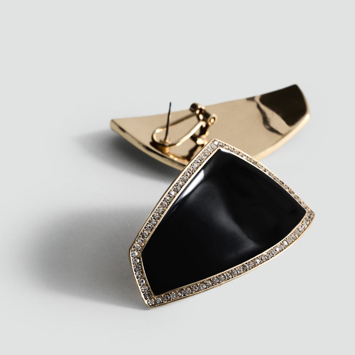 MANGO - Aros Combinados Cristales Mujer Mango