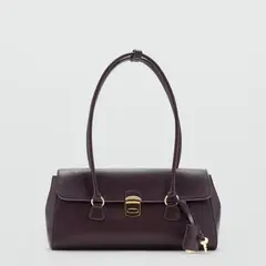 MANGO - Bolso City Hombro Solapa Mujer