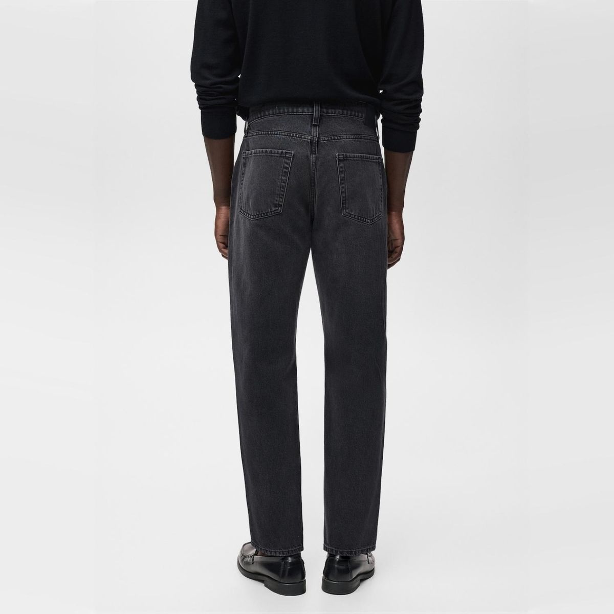 MANGO MAN - Jeans Moby Straight Fit Lavado Oscuro Hombre Mango Man