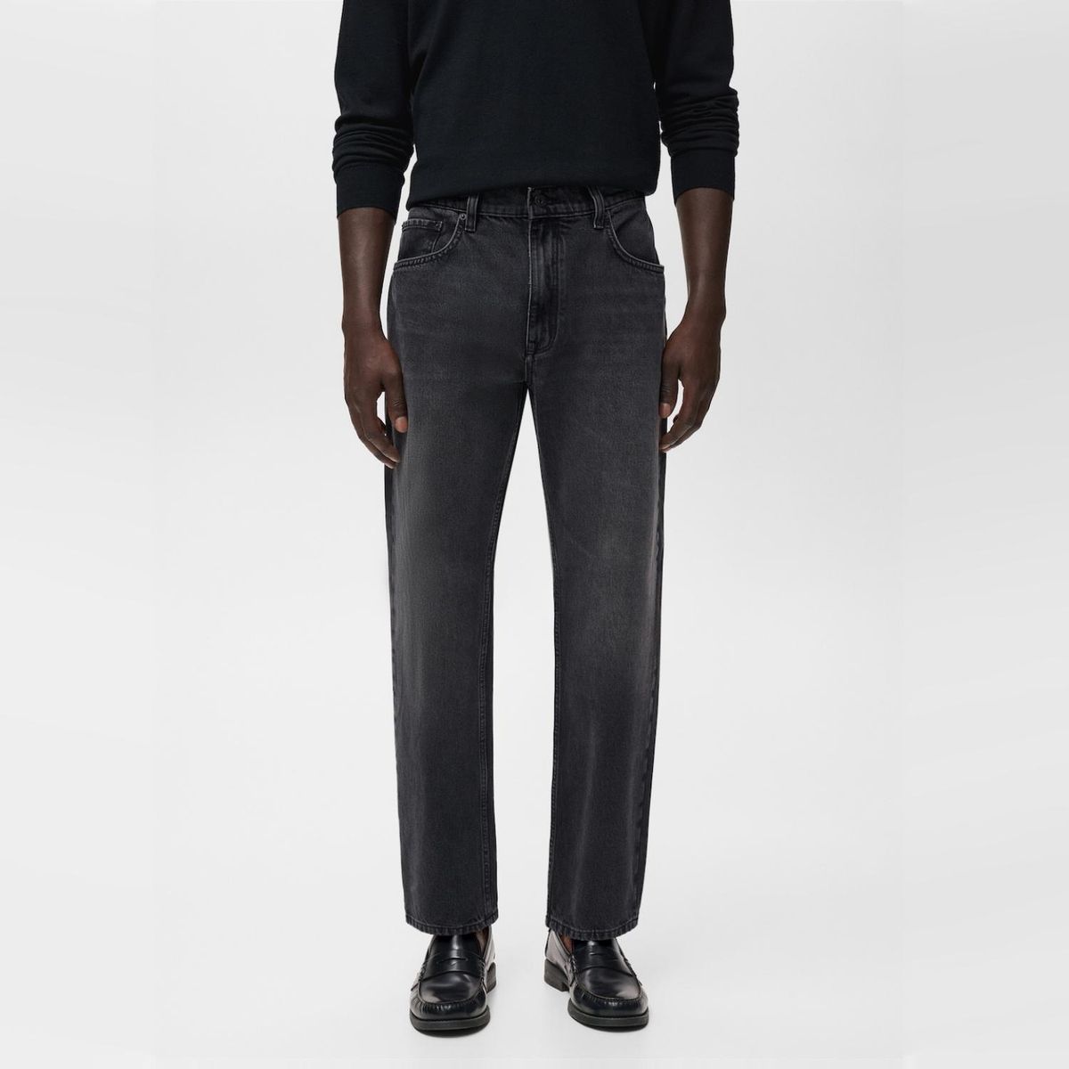 MANGO MAN - Jeans Moby Straight Fit Lavado Oscuro Hombre Mango Man