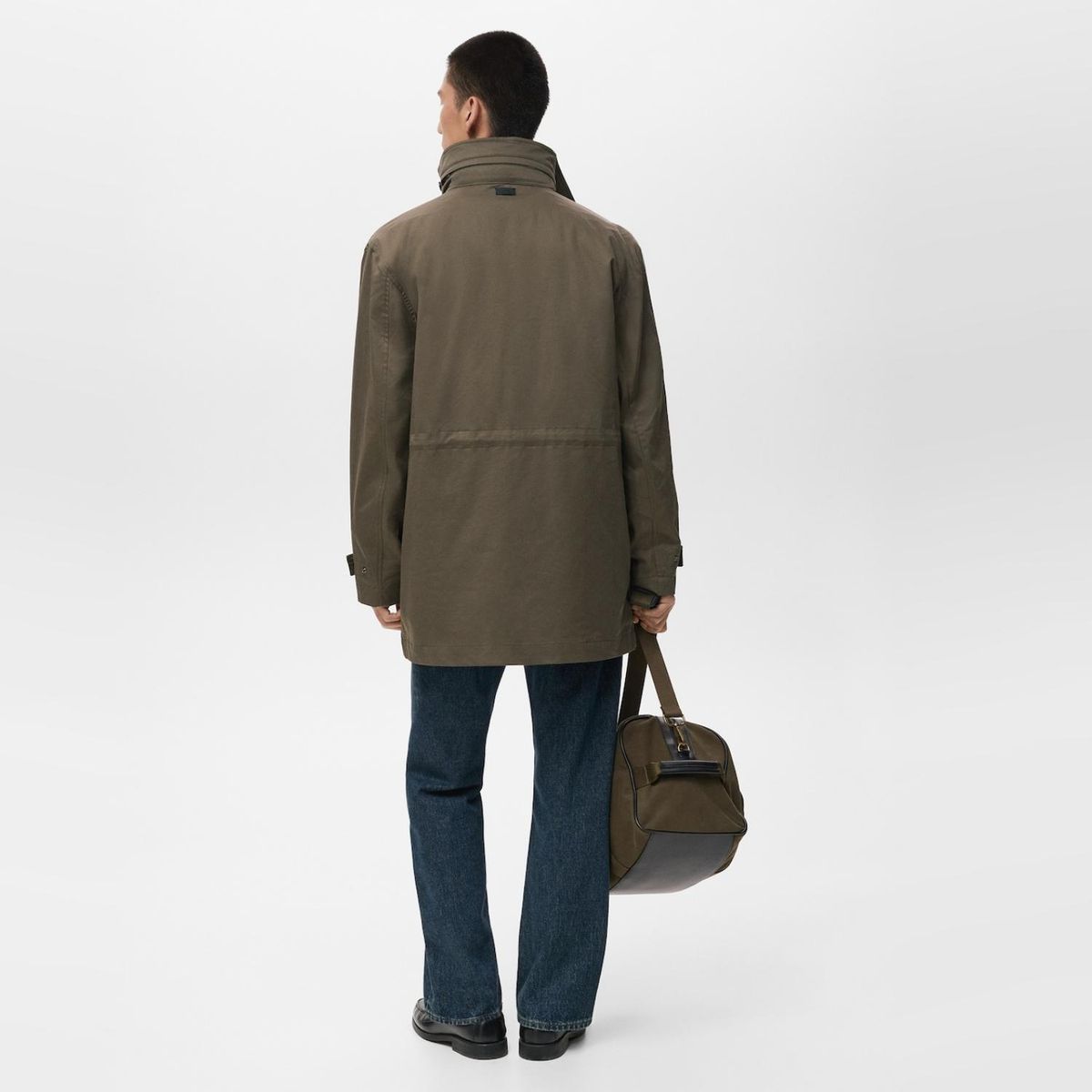 MANGO MAN - Parka Algodón Bolsillos Water Repellent Hombre Mango
