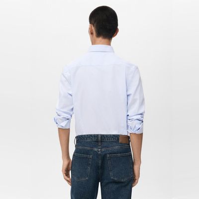 Imagen 2 del producto Camisa Algodón Rayas Regular Fit Hombre