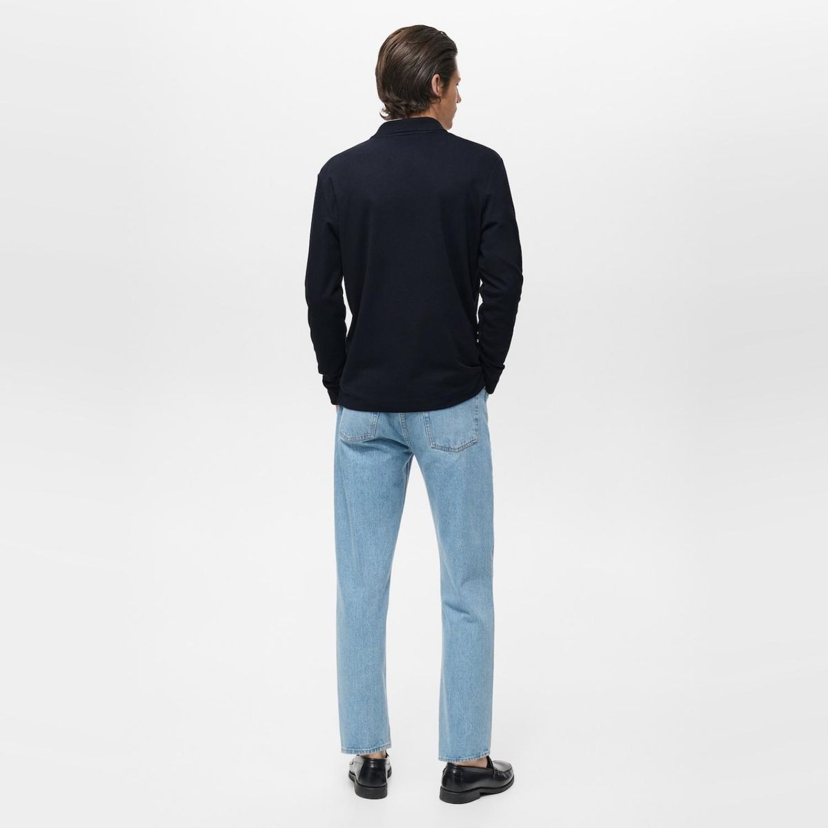 MANGO MAN - Polo Regular Fit Microestructura Hombre Mango Man