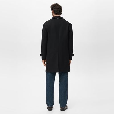 Imagen 2 del producto Abrigo Lana Cuello Chimenea Hombre