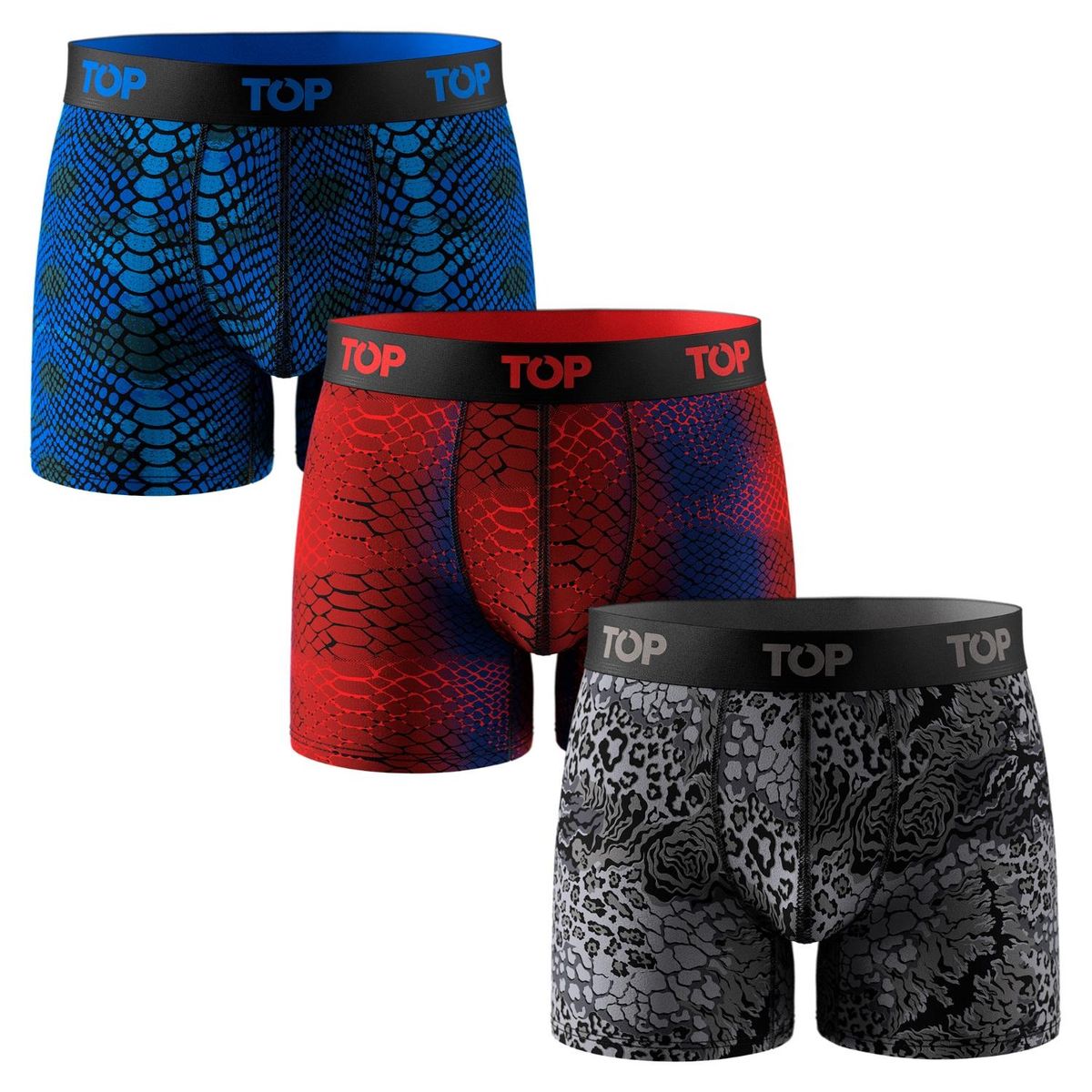 TOP - Pack De 3 Bóxers Algodón Hombre Top