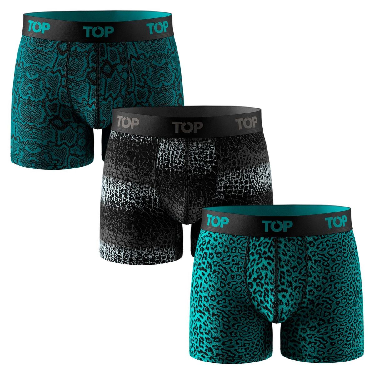 TOP - Pack De 3 Bóxers Algodón Hombre Top