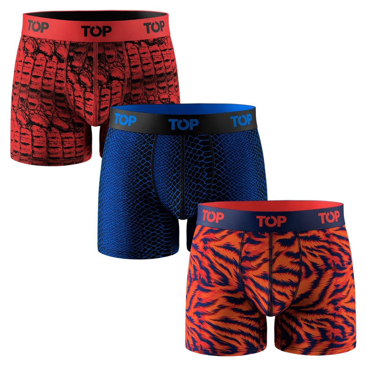 TOP - Pack De 3 Bóxers Algodón Hombre Top