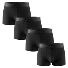 TOP - Pack De 4 Bóxers Algodón Hombre