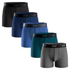 TOP - Pack De 5 Boxers Algodón Hombre