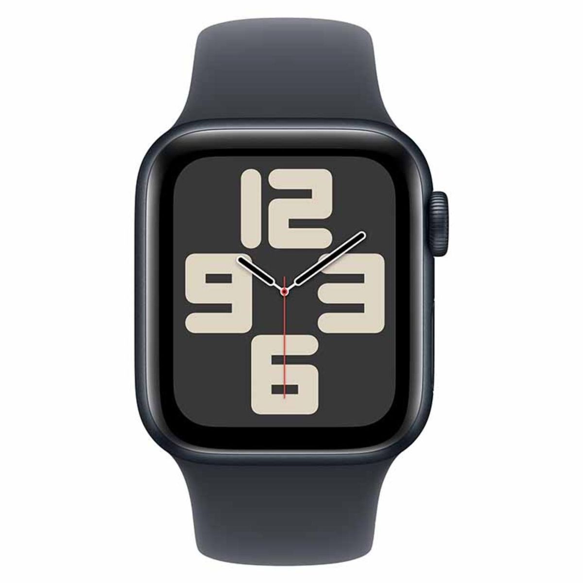 APPLE - Apple Watch SE 40mm Alum Black M/L Cellular