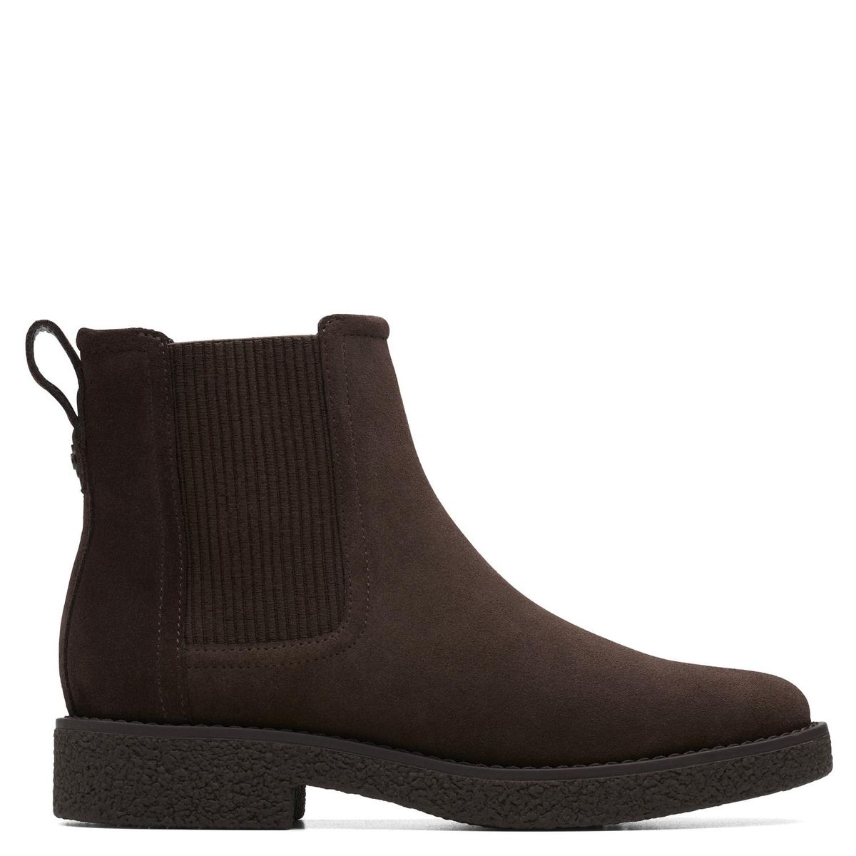 CLARKS - Botín Mujer Cuero Café Clarks