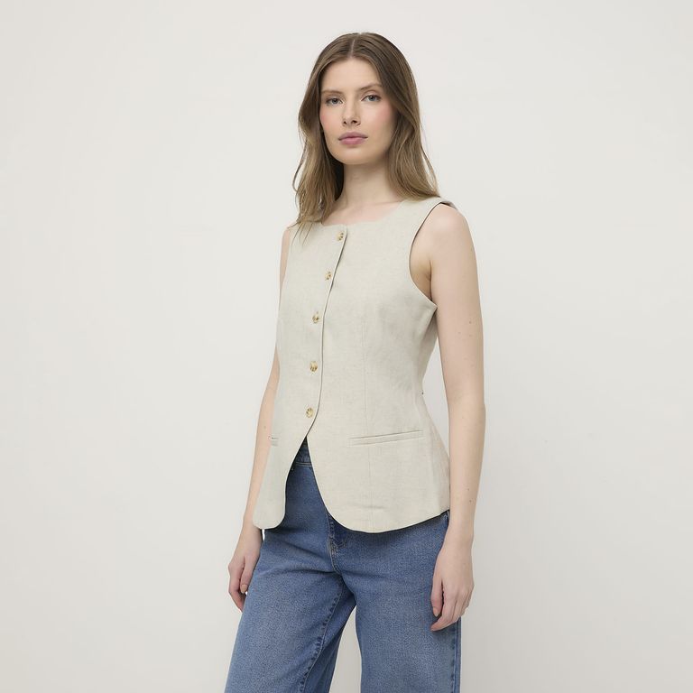 VERO MODA Vest Sastrero De Vestir Mujer