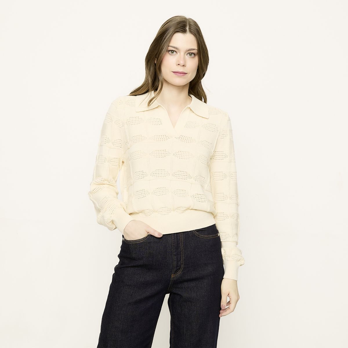 VERO MODA - Chaleco 100% Algodón Mujer Vero Moda