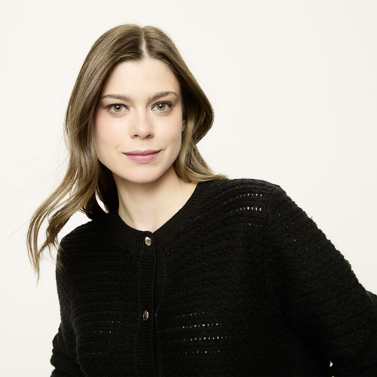 VERO MODA - Vest de Punto Botones Mujer Vero Moda