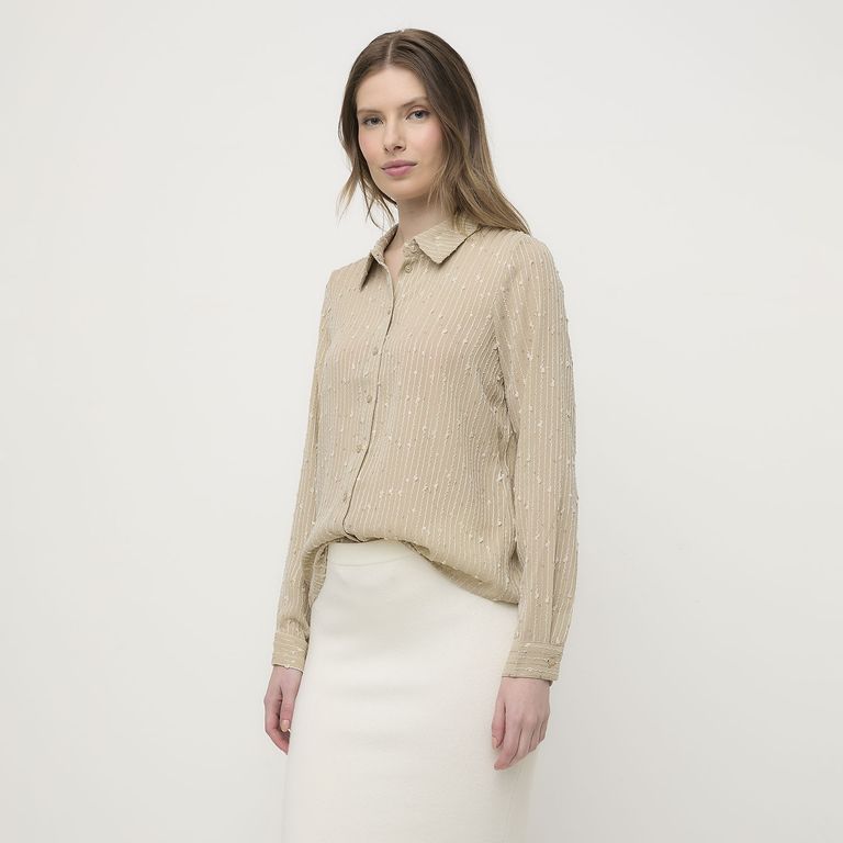 VERO MODA Blusa Lisa Mujer