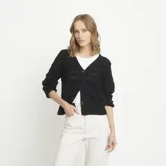 VERO MODA - Chaleco 100% Algodón Mujer