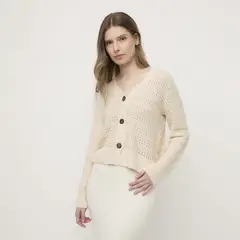 VERO MODA - Chaleco 100% Algodón Mujer