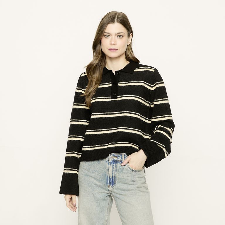 Sweater Manga Larga Mujer