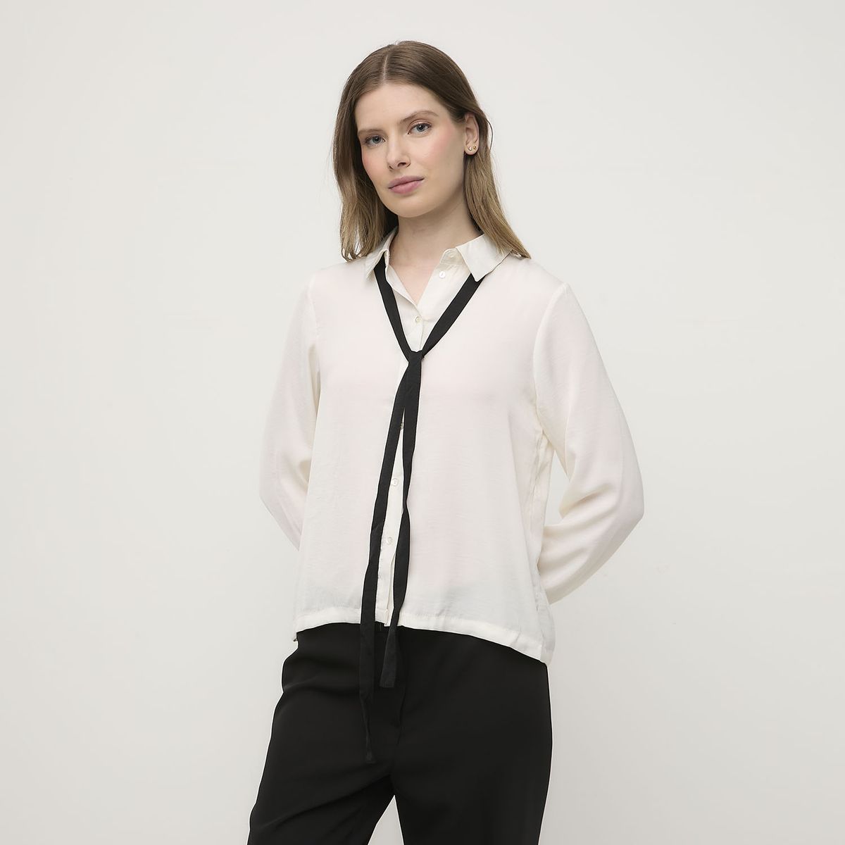 VERO MODA - Blusa Lazo Mujer Vero Moda